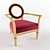 Luxury Armchair - Ultimate Comfort 3D model small image 1