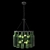 Bottle Brilliance Chandelier 3D model small image 1