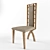 Cozy Chalet Chair 3D model small image 1