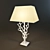 Elegant Desk Lamp: 750x465x320mm 3D model small image 1