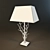 Elegant Desk Lamp: 750x465x320mm 3D model small image 2