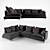 Modern L-Shaped Sofa 3D model small image 1