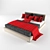 Sleek Bed Set: Modern Elegance 3D model small image 1