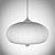 Glamorous Industrial Glass Pendant 3D model small image 2