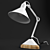 Title: Gras No.207 Oak Desk Lamp 3D model small image 1