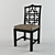 Chelini Fiss 2089 Dining Chair 3D model small image 1