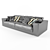 Budapest Bliss: Baxter Sofa 3D model small image 1