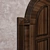 Elegant Vintage Door 3D model small image 2