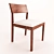 Elegant Tendence Chair: Contemporary Comfort 3D model small image 1