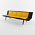 Modern 3m Bench with OBJ Format 3D model small image 2