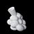 Marcel Wanders Unglazed Porcelain Egg Vase 3D model small image 1