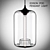 Industrial Glamour: Edison Pod Pendant 3D model small image 1