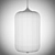 Industrial Glamour: Edison Pod Pendant 3D model small image 2