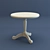 Vintage Round Albert Table 3D model small image 1