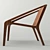 Bernhardt Loft Chair: Modern Design 3D model small image 3