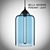 Sleek Bella Pendant Light 3D model small image 1