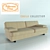 Elegant Eskilo Sofa Collection 3D model small image 1