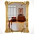 Elegant Reflection: Adonis Pauli Mirror 3D model small image 1