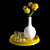 Artistic Tulip Ensemble 3D model small image 2