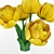 Artistic Tulip Ensemble 3D model small image 3