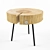 Elegant Wood Table: Rolf Benz 8480 3D model small image 1