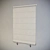 Animated Roman Blinds: Adjustable Size, Simplified Suspension 3D model small image 3