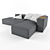 Elegant Aurea Sofa, Modern Design 3D model small image 1