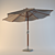 Sun Shield: Stylish Parasol for Ultimate Protection 3D model small image 1