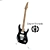 Electric Guitar Stand 3D model small image 1