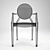 Sleek Louis Ghost Chair: Kartell 3D model small image 2