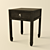 Elegant Eichholtz Bedside Table 3D model small image 1