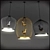 Tweety LED Pendant: Sleek Elegance 3D model small image 1