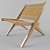 Durable Comfort: longlife lounge chair 3D model small image 1