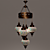 Title: Turkish Delight: Arabian-Inspired Chandelier 3D model small image 1