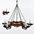 Timeless Elegance: Classic Ceiling Lamp 3D model small image 2