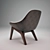 Elegant ZTR Morph Lounge Chair 3D model small image 2