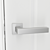 Perfectly Crafted Classic Door 3D model small image 2