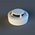 Compact Fire Alarm Detector 3D model small image 1