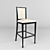 Stylish Bar Chair 3D model small image 1