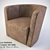 Malerba Red Carpet Chair: Luxurious Elegance 3D model small image 1