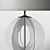 Mid-Century Latitude Table Lamp 3D model small image 2