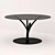 Modern Acacia Table - 140cm Diameter 3D model small image 1