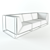 Serenity on Water: Floating Sofa 3D model small image 2
