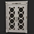 Classic Double Door: 2000x650 mm, Single Panel 3D model small image 1