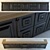 Sleek Bar Counter - 6700mm Long 3D model small image 1