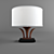 Elegant Cascade Table Lamp 3D model small image 1