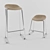 Elegant CH03 Chair 3D model small image 1