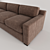 Sleek and Stylish Modern Sofa 3D model small image 2