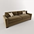 Contemporary Living: Modern Sofa 3D model small image 3