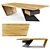 NASDAQ Writing Desk: Sleek Design by Cattelan Italia 3D model small image 1